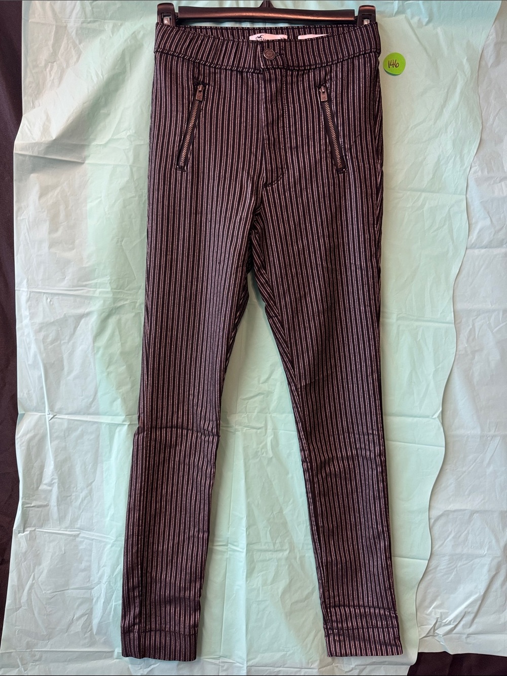 Hollister Pinstripe Slim Pants